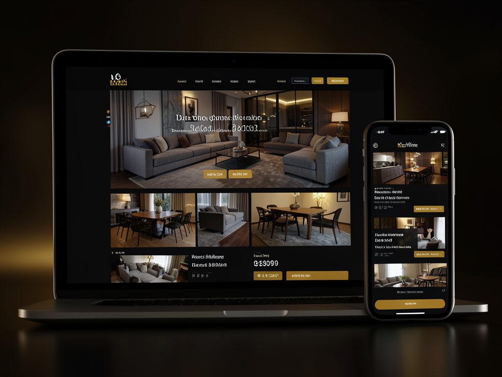 Nairobi Furniture Co. — E-Commerce project by Flowi